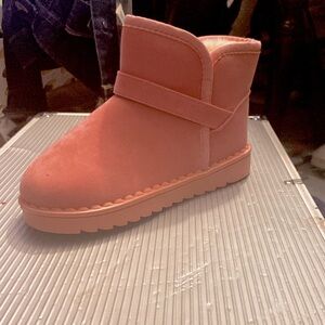 Pink boots